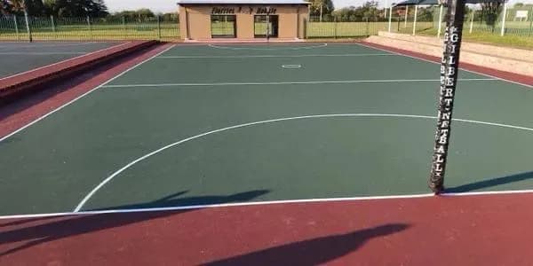 Sports court construction